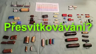 Svitkové kondenzátory v historické technice