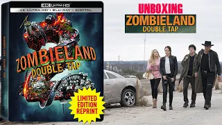 Zombieland Double Tap 2019 4K SteelBook (Review and Unboxing) (Jesse Eisenberg, Emma Stone)