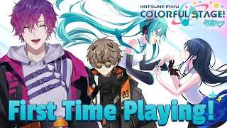 【Hatsune Miku: Colorful Stage!】FIRST LOOK W/ ALBIE SENSEI【 Uki Violeta l NIJISANJI EN 】