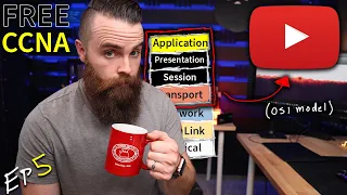 how the OSI model works on YouTube (Application and Transport Layers) // FREE CCNA // EP 5