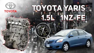 Тест компресії двигуна 1NZ-FE (1.5L) Toyota Yaris USA