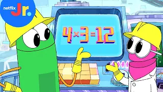 Learn Multiplication! ❎ Full Episode | Storybots: Answer Time | Netflix Jr