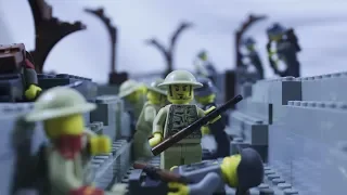 Lego WW1 - The Fourth Battle of Ypres - Stop Motion Animation - World War One Army Battlefield 1