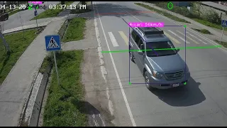 vehicle speed estimation with deep learning