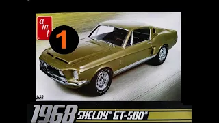 AMT Shelby Mustang build, part 1