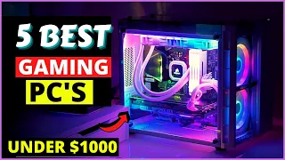 5 Best Prebuilt gaming PC under $1000 in 2024 | Budget Cheap PC for Gaming (Buying Guide)