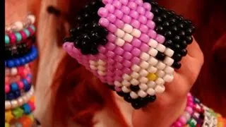 How to Make a Kandi Cuff - Deadmau5 Hello Kitty!