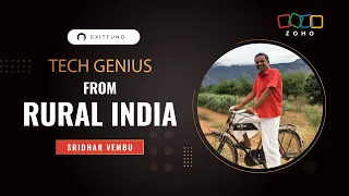 Village Boy Who Built a Billion Dollar Tech Empire | Sridhar Vembu | Tech Startups