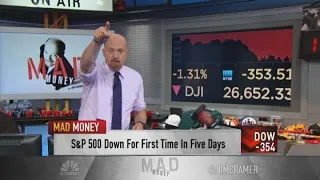 Jim Cramer breaks down stocks of companies in the race to develop a coronavirus vaccine