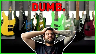 The MOST INSANE 8 String Guitar Collection...