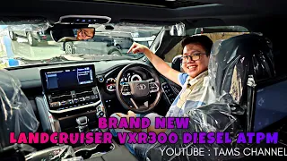 SUV 7 SEATER YANG TANGGUH PWOLL, LANDCRUISER VXR300 DIESEL BRAND NEW NIK 2023 #landcruiser#lc300#vxr