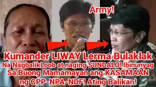 Kumander Liway, Na nagbalik-Loob at Naging Sundalo, ay Maraming Naitulong Sa Mamamayan at sa Army!