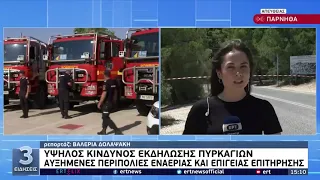 Πυρκαγιές σε Παιανία, Κάρυστο, Χάβαρι Ηλείας- Άμεση κινητοποίηση των πυροσβεστικών δυνάμεων|03/7|ΕΡΤ