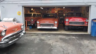 1957 Chevrolet Nomad! Steering Wheel Horn Ring Installation Plus Shop Talk!