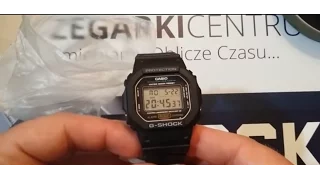 Casio G-Shock DW5600 unboxing by Matej