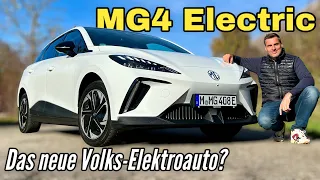 MG4 Electric (64 kWh): Besser als VW ID.3 und Co.? Das neue Volks-Elektroauto im Test | Review