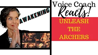 UNLEASH THE ARCHERS - Awakening | FIRST LISTEN | Vocal Coach Reacts & Deconstructs