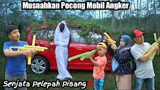 PERANG MELAWAN POCONG MOBIL ANGKER ! | eybel channel