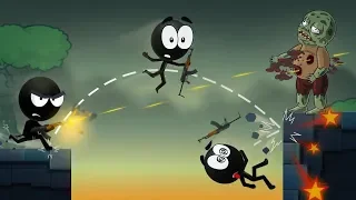 Stickman Survival vs Zombies / Android Gameplay HD