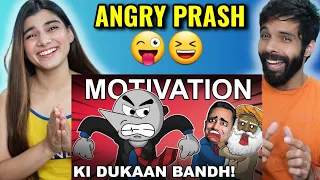 India's Legend Motivational Speakers | Angry Prash | Deepak Ahlawat  | Reaction