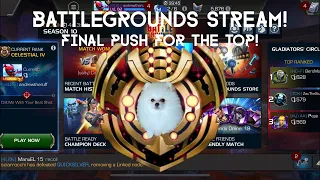 Battlegrounds Stream! The Final Push for the Top (On Stream)! Still Haven’t Touched Grass…