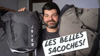 Arkel Orca vs Ortlieb Back Roller Plus : Choisir les meilleures sacoches de cyclotourisme