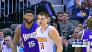 DeMarcus Cousins Drops 39 on the Nuggets