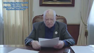 Обращение к участникам симпозиума за мир 2020 М.С.Горбачева