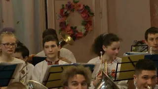 Вальс "Сирітка" Тетіївський дитячий духовий оркестр.