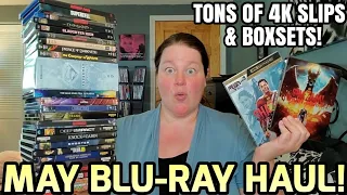 MAY 2023 BLU-RAY HAUL!!! *tons of 4k slipcovers, scream factory and vestron titles!*