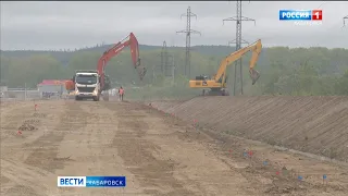 Двадцать восемь километров дамб: в Комсомольске завершается возведение гидрозащиты города