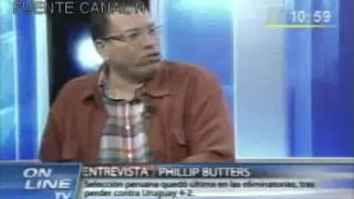 phillip butters habla fuerte de Markarian y la mafia del futbol