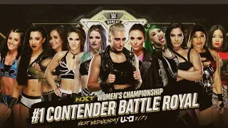 no. 1 contender nxt women's battle royal