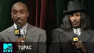 Tupac & Snoop Dogg on Biggie & Puff Daddy (1996 VMAs) | MTV News