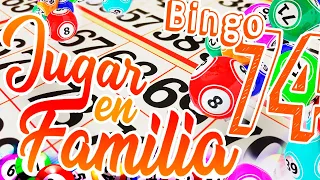 BINGO ONLINE 75 BOLAS GRATIS PARA JUGAR EN CASITA | PARTIDAS ALEATORIAS DE BINGO ONLINE | VIDEO 74