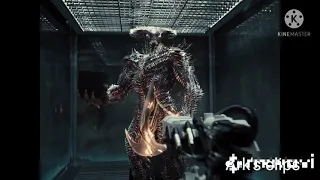 steppenwolf kills cyborg's father from zack snyder's  justice league