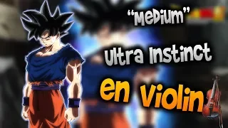 Dragon Ball Super - Ultra Instinct en Violín|How to Play,Tutorial,Tab,sheet music,Como Tocar|Manukes