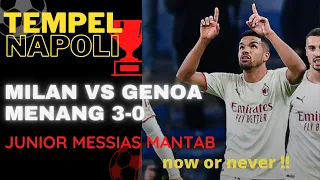 Junior Messias Spektakuler | Antar Milan Menang 3-0 Vs Genoa