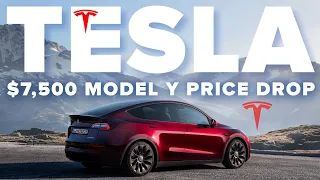 HUGE Price Drop On Tesla Model Y | They Finally Gave In