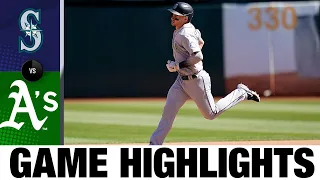 Mariners vs. A's Game Highlights (9/22/22) | MLB Highlights