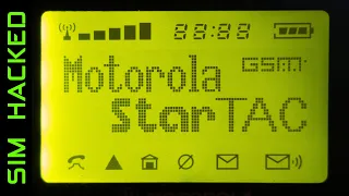 SIM Card Emulator Vs Motorola StarTAC