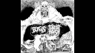 Bungus / Throat Hash split 7" FULL EP (2014 - Grindcore / Fastcore / Powerviolence)