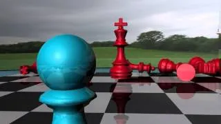 Maya 3D Chess Fight Animation