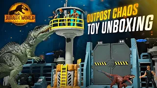 PLAYSET UNBOXING Jurassic World Dominion Outpost Chaos BioSyn Toy | 4K Review | collectjurassic.com