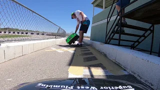 BCRCS on track race footage quarter scale RC