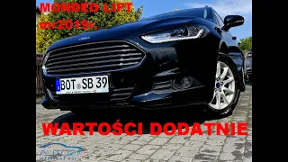 #AUTO27 - SPRZEDANY - TEST - Ford Mondeo LIFT. 2.0 TDCI 150KM. mr2019r. PREZENCJA+