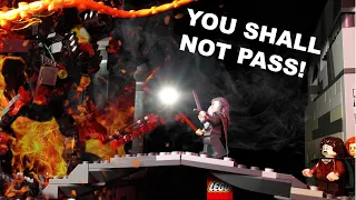You Shall Not Pass! Lego Stop Motion (HD)
