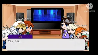 Frozen past and present react / gacha club /gcrv