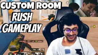 CUSTOM ROOM RUSH GAMEPLAY @CarryMinati Playing BGMI Crazy Gameplay