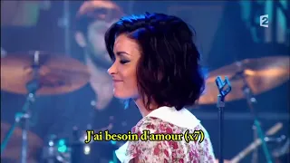 FRANCE GALL PAR JENIFER   Besoin d'amour   LES ANNEES BONHEUR 2014   SOUS TITRAGE KARAOKE